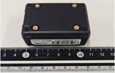 Core AX（Bluetooth）端末（背面）ネジ固定位置