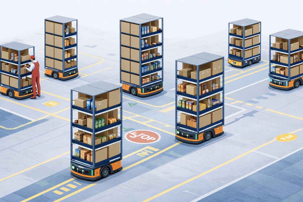 AGV自動搬送システム