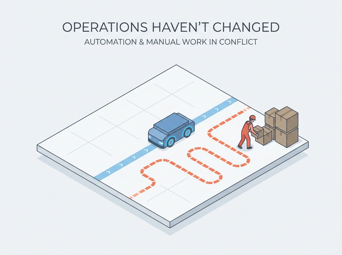 現場のやり方が変わっていない